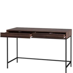 Schreibtisch in Walnuss Holzoptik - Teleska