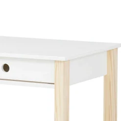 Schreibtisch in Weiß mit Kiefer - Cayman