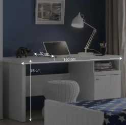 Schreibtisch Maggy mit 150 cm Breite