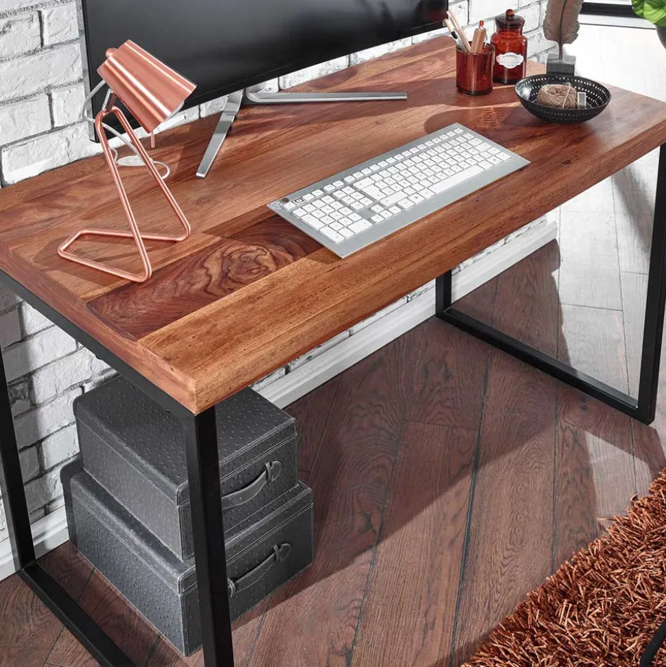 Schreibtisch mit Bügelgestell 117x77x59 cm - Seventy