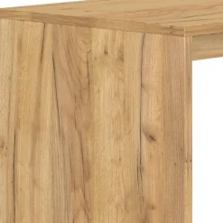 Schreibtisch mit Seitenregal in Hellgrau - Chiron