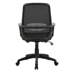 Schreibtisch PC Drehstuhl in Schwarz - Naresh