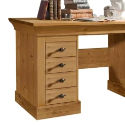 Schreibtisch Piatra aus Kiefer teilmassiv gelaugt und geölt