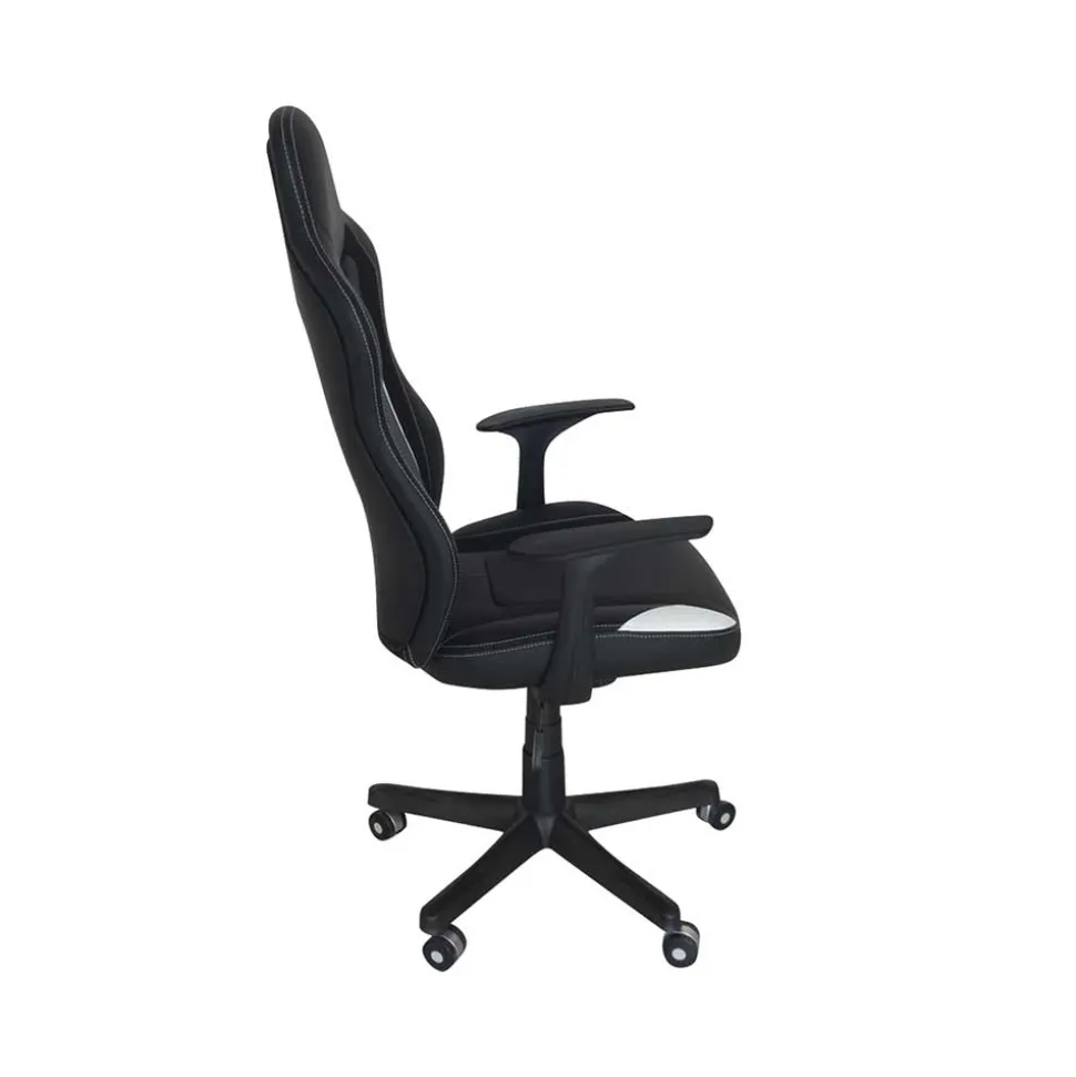 Schreibtisch Racing Style Drehstuhl aus Kunstleder - Corners