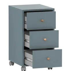 Schreibtisch Rollcontainer in Petrol - Baiamare