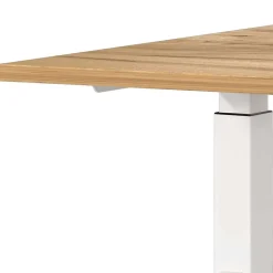 Schreibtisch zum Sitzen und Stehen mit T Gestell - Stellario