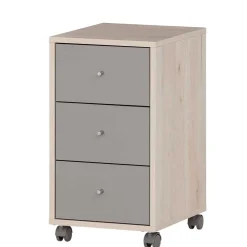 Schreibtisch-Container auf weichen Kunststoffrollen - Lakes