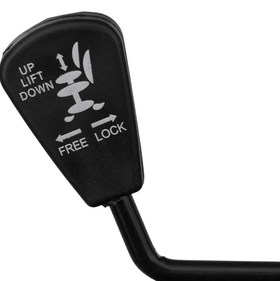 Schreibtischsessel in Weiß Kunstleder - Krispan