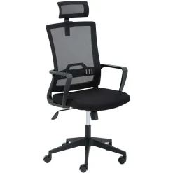 Schreibtischsessel mit Kopfstütze - Setina