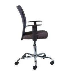 Schreibtischstuhl aus Kunstleder & Mesh - Neluna