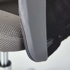 Schreibtischstuhl aus Kunstleder & Mesh - Neluna