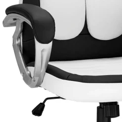 Schreibtischstuhl in Schwarz Weiß - Lavaco