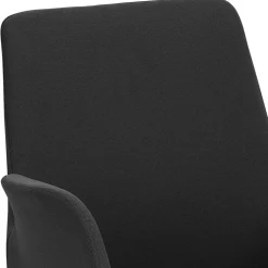 Schreibtischstuhl mit Armlehnen in Anthrazit - Giannin