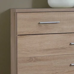 Schubkastenkommode Rommino in Eiche Sägerau