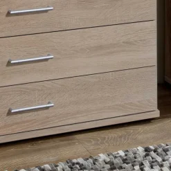 Schubkastenkommode Rommino in Eiche Sägerau