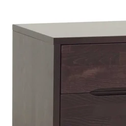 Schubladen Nachtkonsole in Wengefarben Tazina aus Buche massiv