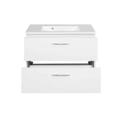 Schubladen Waschtisch in Weiß - Lartemo