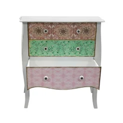 Schubladenkommode Feeling in Weiß