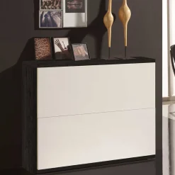 Schuh Flurschrank mit zwei Schuhklappen - Ilusiana