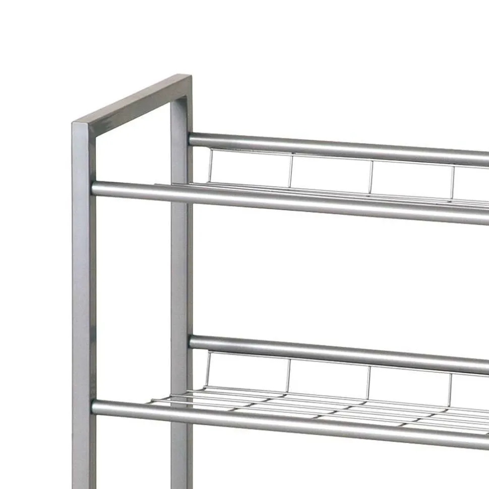 Schuhaufbewahrung Xenia in Alufarben