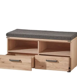 Schuhbank in Wildeiche & Graubraun - Konvava