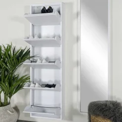 Schuhklapper in Weiß aus Metall - Actalando