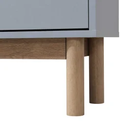 Schuhkommode in Grau und Eiche Optik - Caldaro