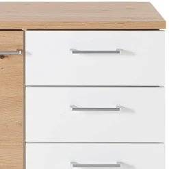 Schuhkommode in Weiß & Wildeiche NB - Symbrosia