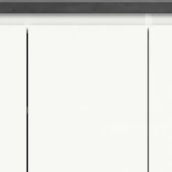 Schuhkommode in Weiß und Dunkelgrau - Suad