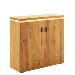 Schuhschrank aus Balkeneiche Massivholz - Robats