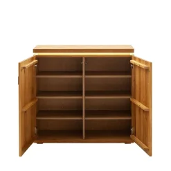 Schuhschrank aus Balkeneiche Massivholz - Robats