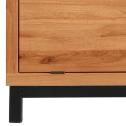 Schuhschrank aus Kernbuche & Eisen - Dimphi