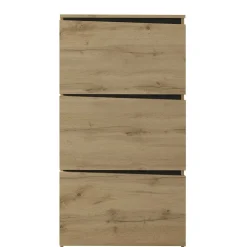 Schuhschrank in Wildeiche & Schwarzgrau - Paula