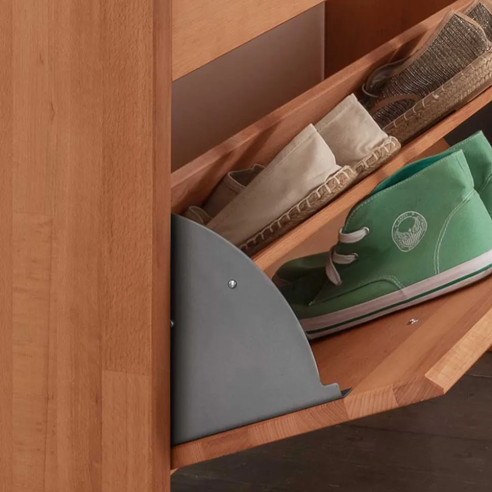 Schuhschrank mit drei Schuhklappen - Shimousa