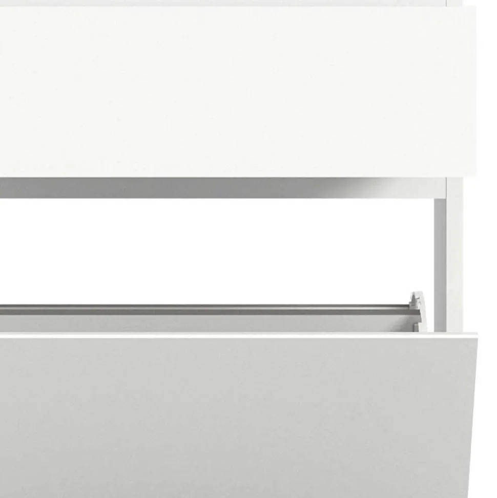 Schuhschrank mit Schublade und zwei Klappen - Dany