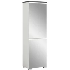 Schuhschrank mit vier Spiegeltüren - Suad