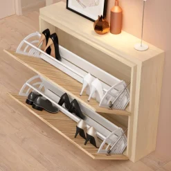 Schuhschrank mit zwei Schuhwalzen - Calura