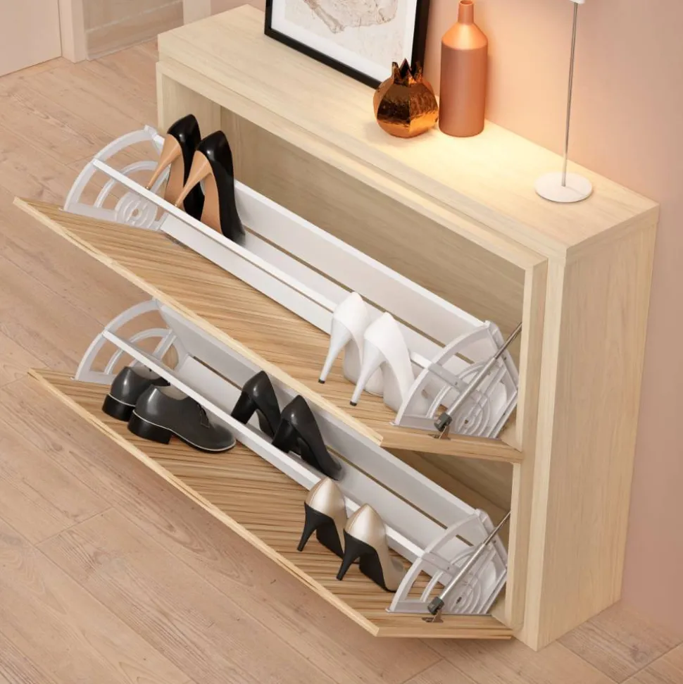 Schuhschrank mit zwei Schuhwalzen - Calura