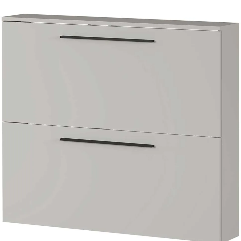 Schuhschrank zum Aufhängen in Hellgrau - Guaran