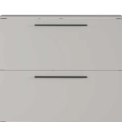 Schuhschrank zum Aufhängen in Hellgrau - Guaran