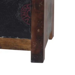 Schuhschränkchen Creek in Bunt Braun