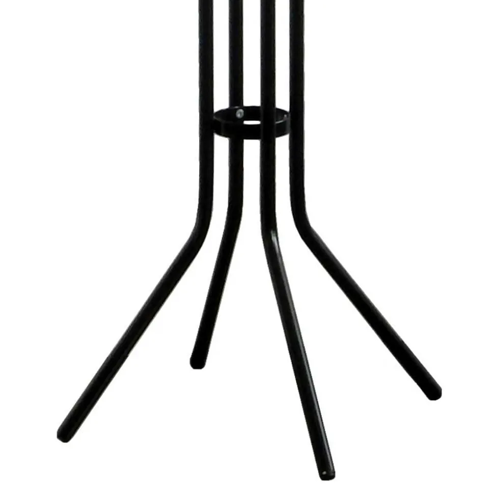 Schwarze Standgarderobe aus Stahl - Rubertus