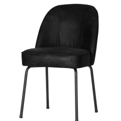 Schwarze Stühle aus Recyclingleder - Amaikan (2er Set)