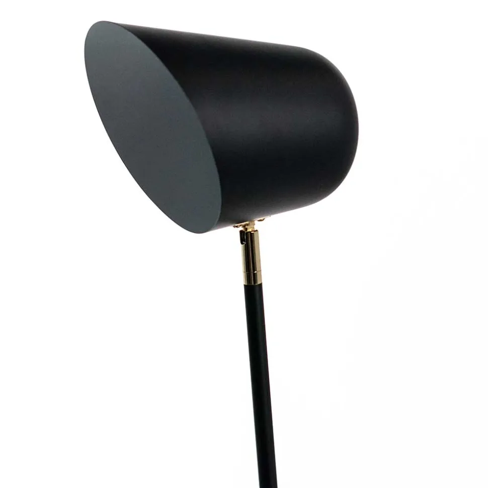 Schwarze Tischlampe aus Metall - Ravenna