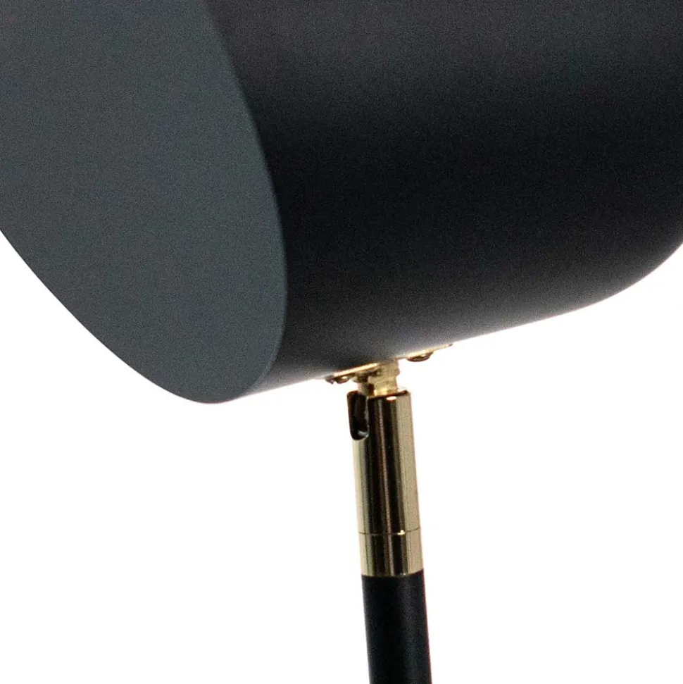 Schwarze Tischlampe aus Metall - Ravenna