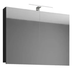 Schwarzer Badezimmer-Waschplatz Set - Gloriella (zweiteilig)