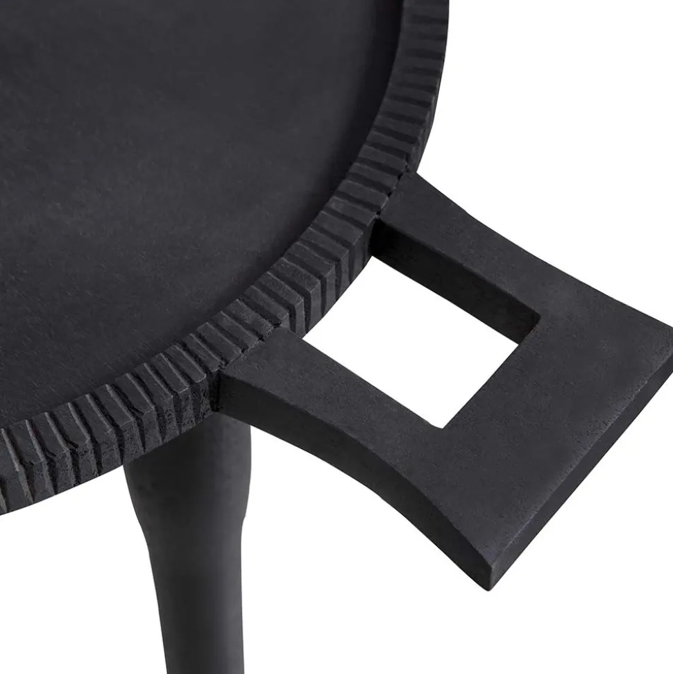 Schwarzer Beistelltisch 43x41x35 cm - Natures