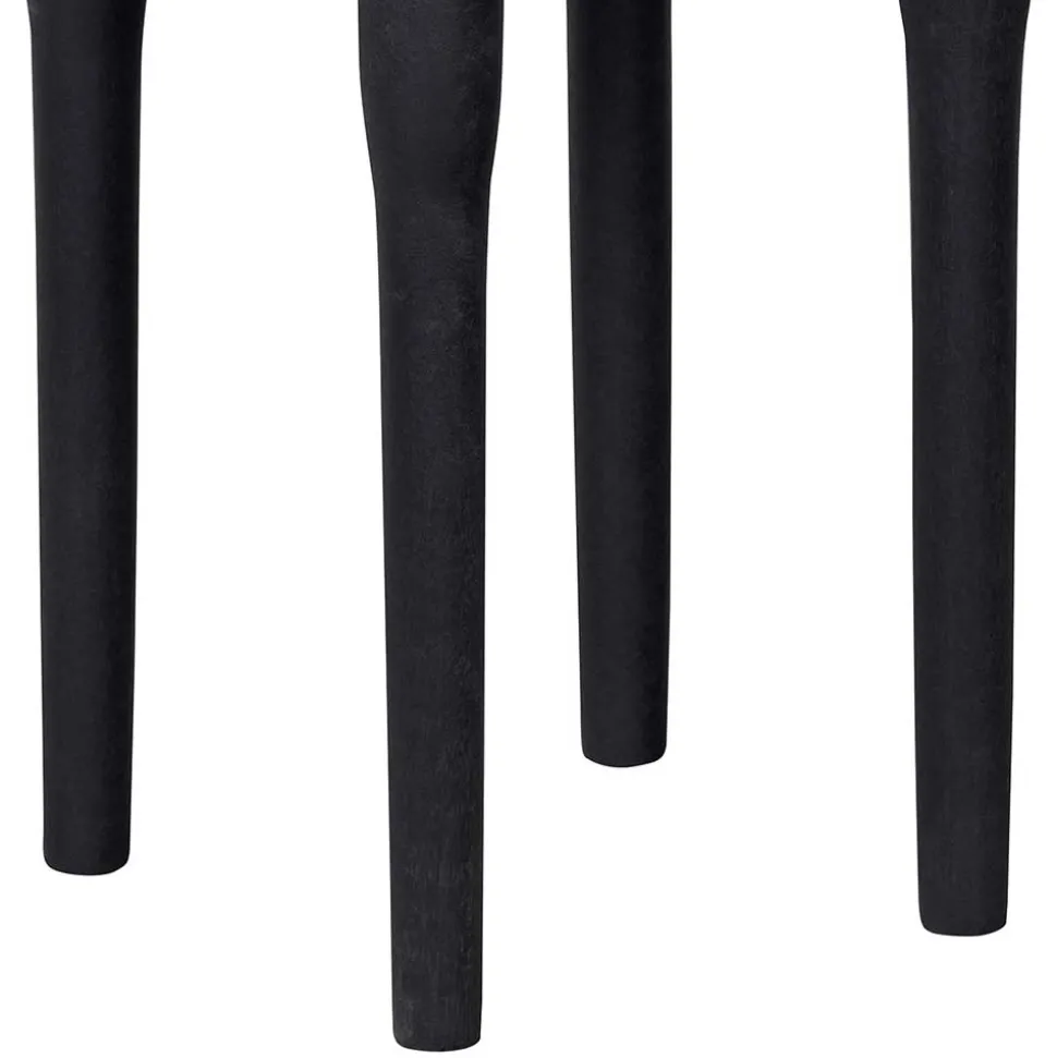 Schwarzer Beistelltisch 43x41x35 cm - Natures