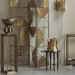 Schwarzer Beistelltisch 43x41x35 cm - Natures