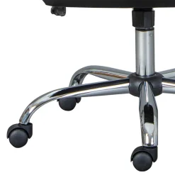 Schwarzer Bürosessel mit Lendenwirbelstütze - Wallis